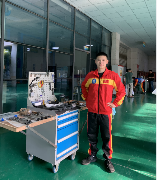 台州唯一！！中德学子在全国青年职业技能大赛主体赛斩获银奖！！！！